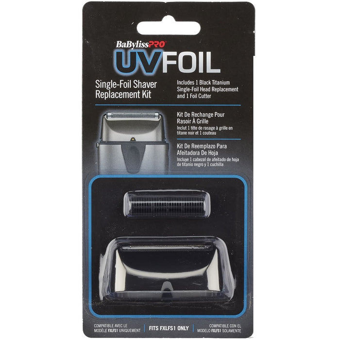 BaByliss Pro UVFOIL Replacement Single Foil and Cutters for FXLFS1 #FXLRF1