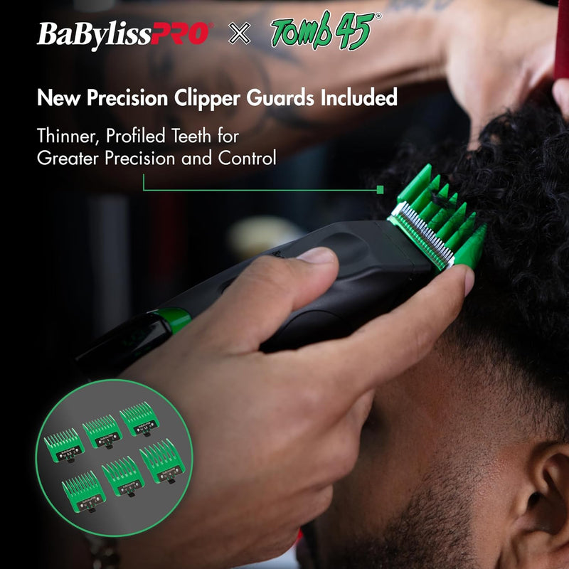 BaByliss Pro X Tomb45 Wireless Charging Clipper #FXT45C & Wireless Charging Mat #FXT45MAT