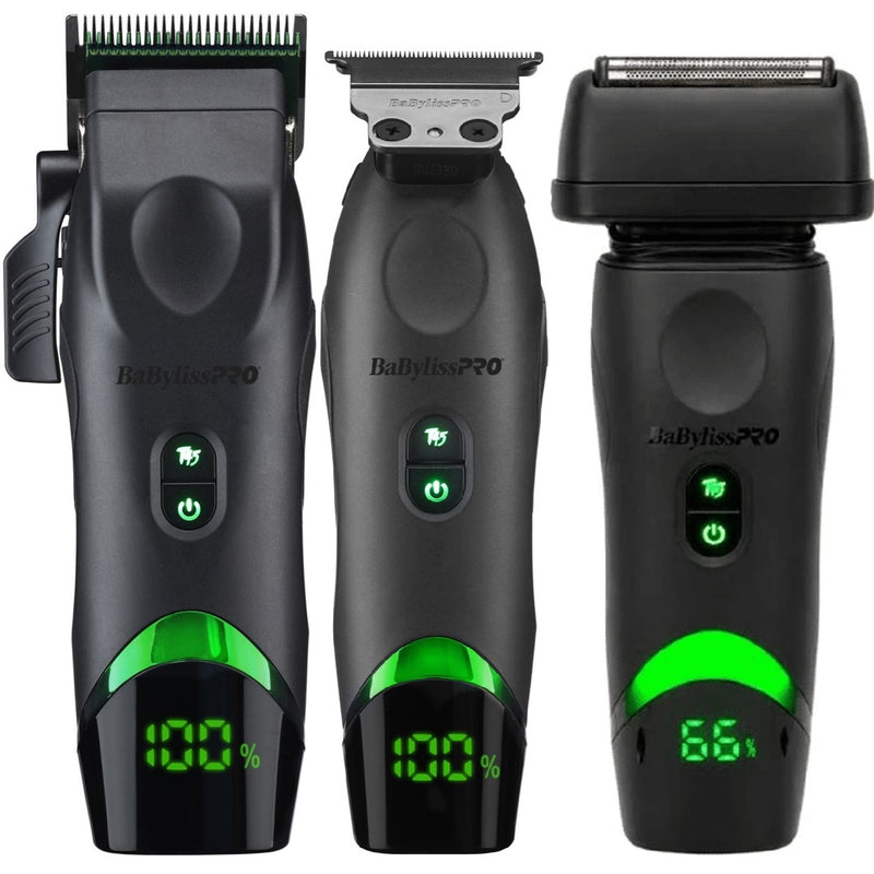 BaByliss Pro X Tomb45 Wireless Charging Clipper, Trimmer & Shaver [TRIO]