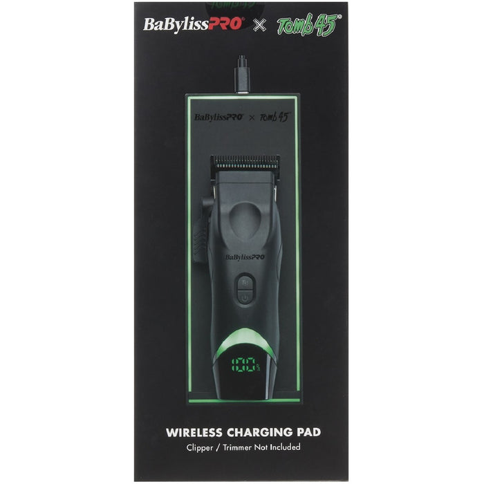 BaByliss Pro X Tomb45 Wireless Charging Clipper #FXT45C & Wireless Charging Mat #FXT45MAT