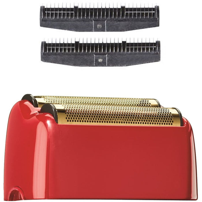 BaByliss Pro FX3 Professional High Speed Foil Shaver Replacement Foil & Cutter - Red #FXX3RF