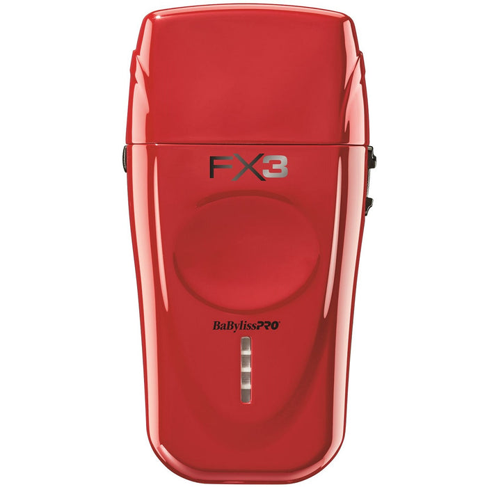 BaByliss Pro FX3 Professional High Speed Foil Shaver - Red #FXX3S