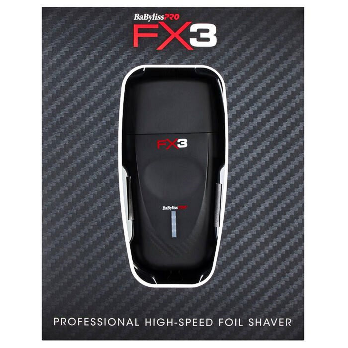 BaByliss Pro FX3 Black Bundle Pack [Clipper & Trimmer & Shaver]