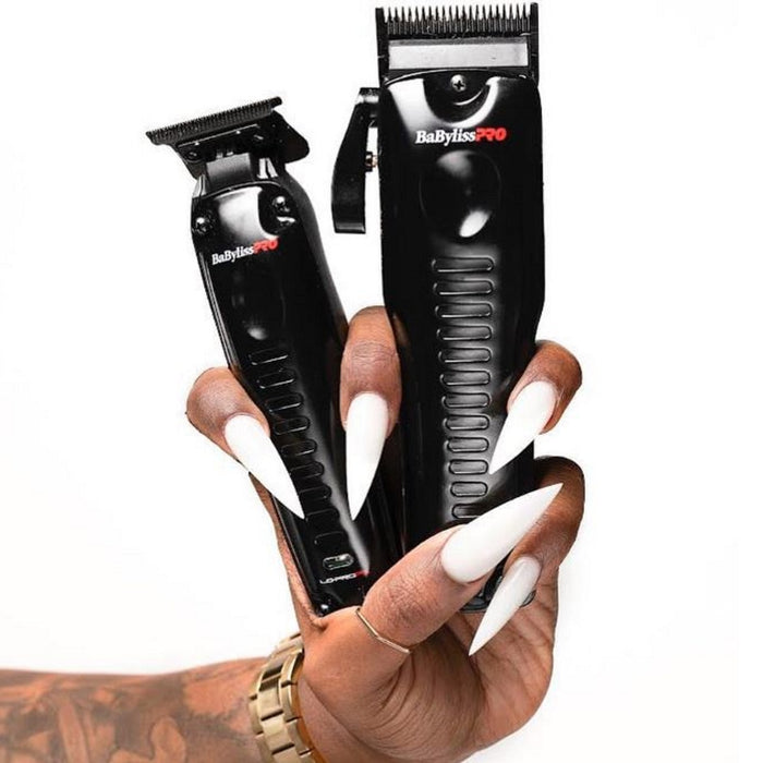 BaByliss Pro LO-PROFX BLACK Bundle Pack [Clipper & Trimmer]