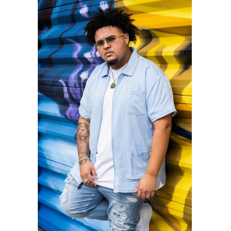Barber Strong The Barber Jackets - Arctic Blue #BSJ01-ARC [S to 5XL Available]