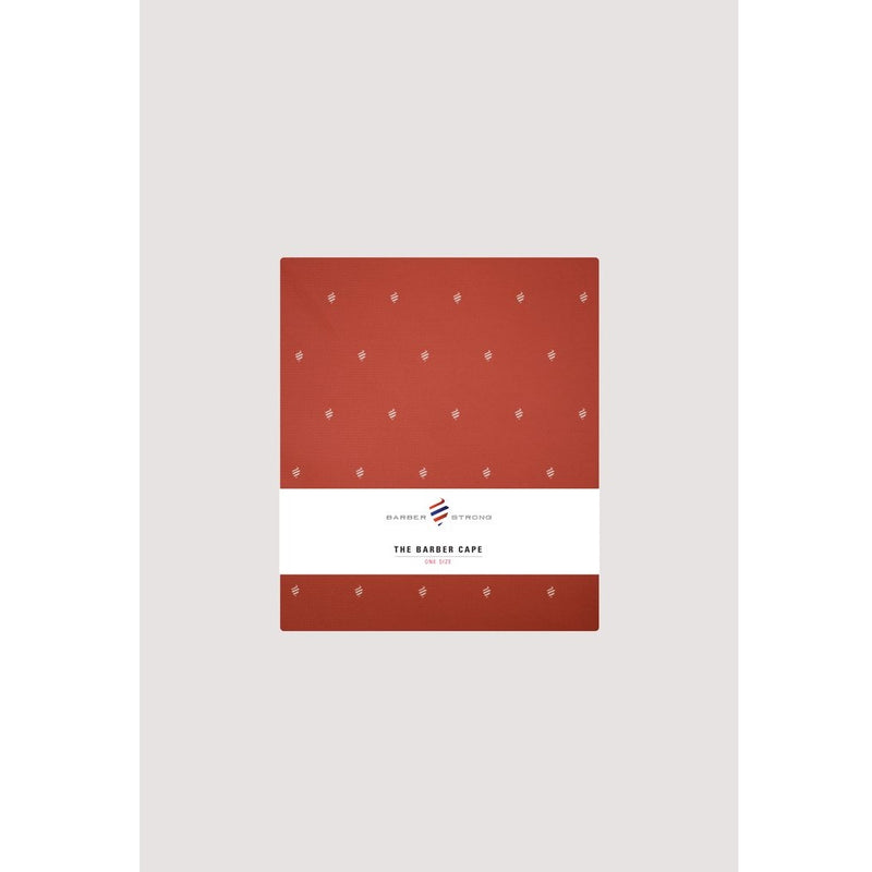 Barber Strong The Barber Cape - Barber Shield Red #BSC04-RED