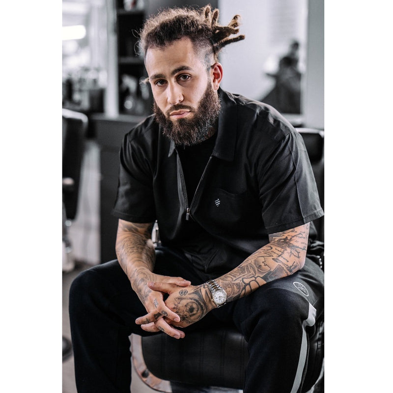 Barber Strong The Barber Jacket - Black #BSJ01-BLK [S to 5XL Available]