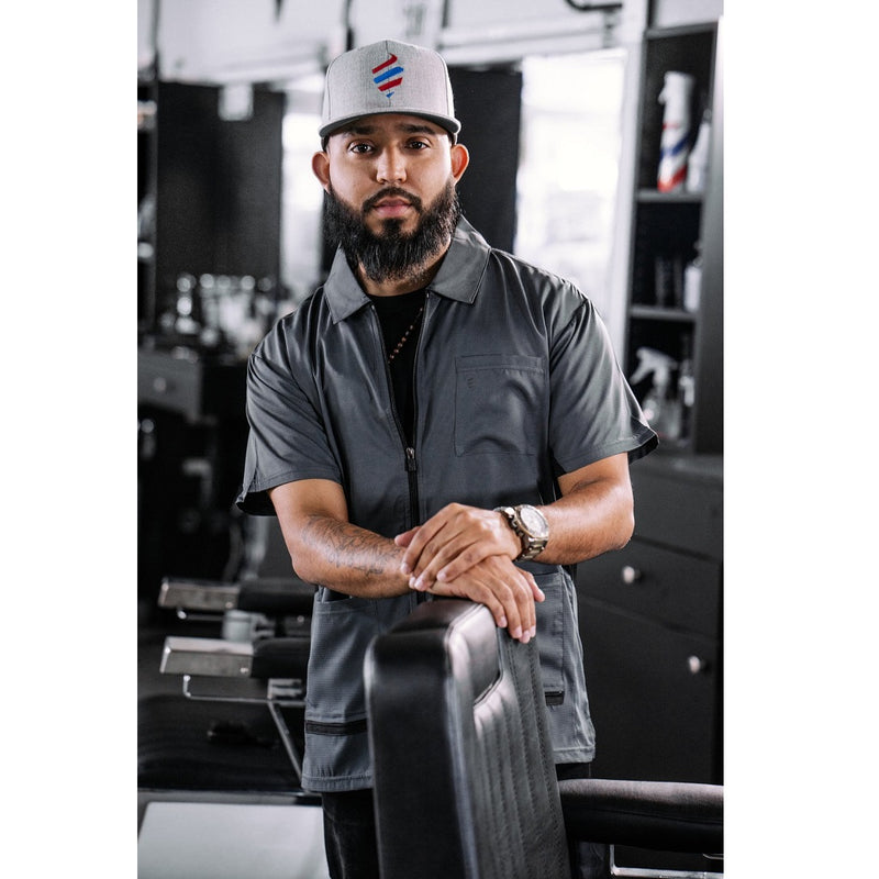 Barber Strong The Barber Jackets - Grey #BSJ01-GRY [S to 5XL Available]