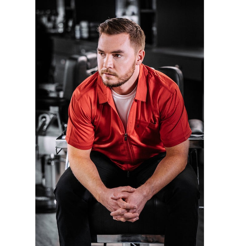 Barber Strong The Barber Jackets - Red #BSJ01-RED [S to 5XL Available]
