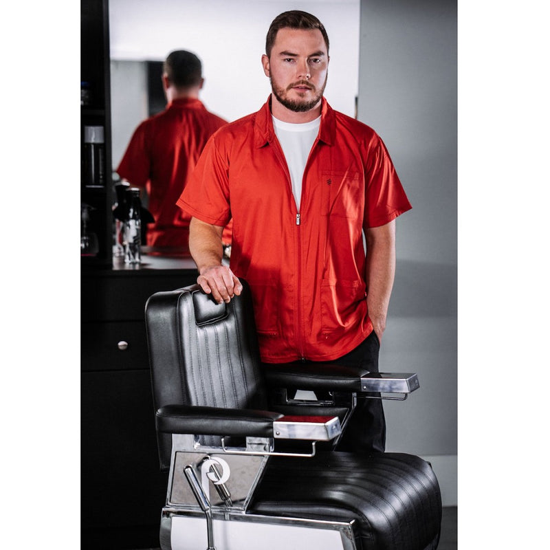 Barber Strong The Barber Jackets - Red #BSJ01-RED [S to 5XL Available]