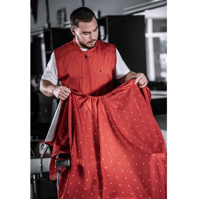 Barber Strong The Barber Vest - Red [S-5XL] #BSV01-RED