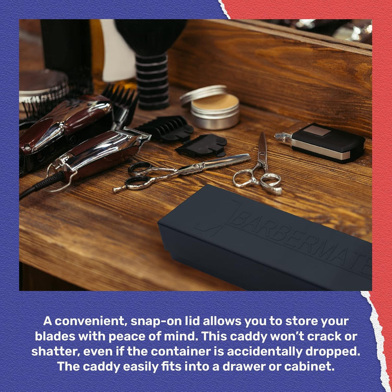 Barbermate Flip-Top Blade Caddies [3 Color Options]