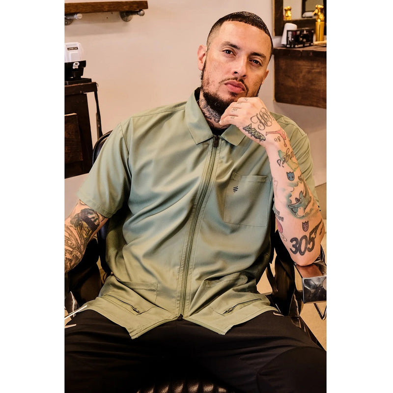 Barber Strong The Barber Jackets - Army Green #BSJ01-GRN [S to 5XL Available]