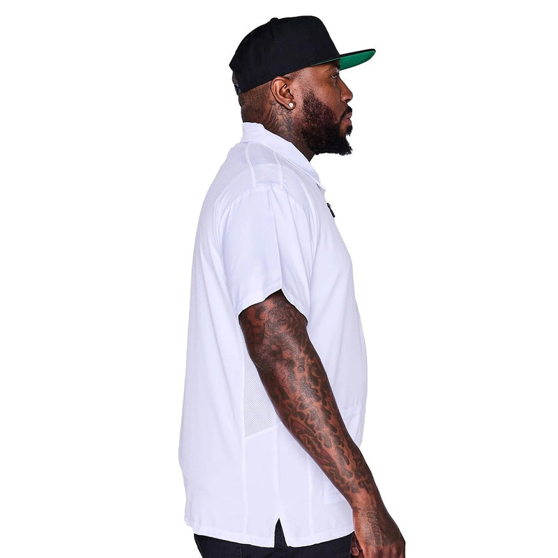 Barber Strong The Barber Jackets - White #BSJ01-WHT[S to 5XL Available]