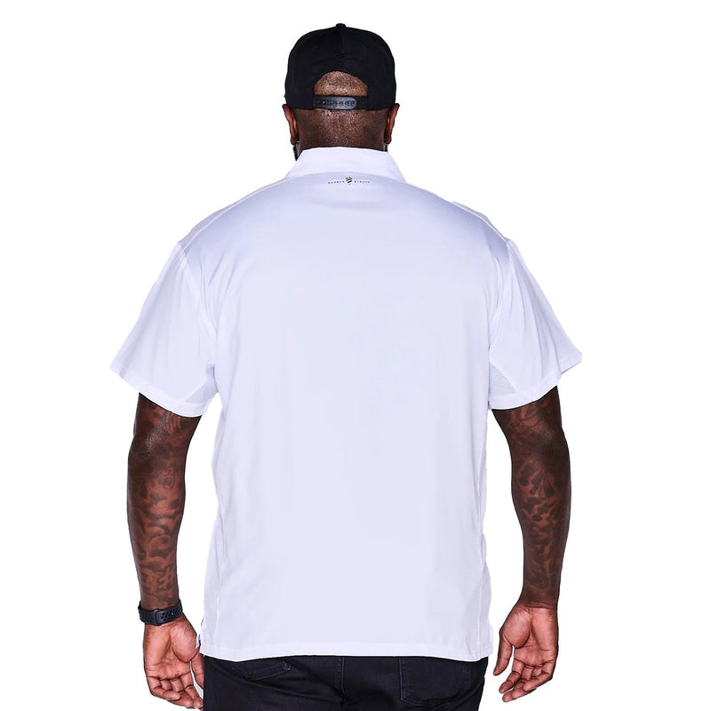 Barber Strong The Barber Jackets - White #BSJ01-WHT[S to 5XL Available]