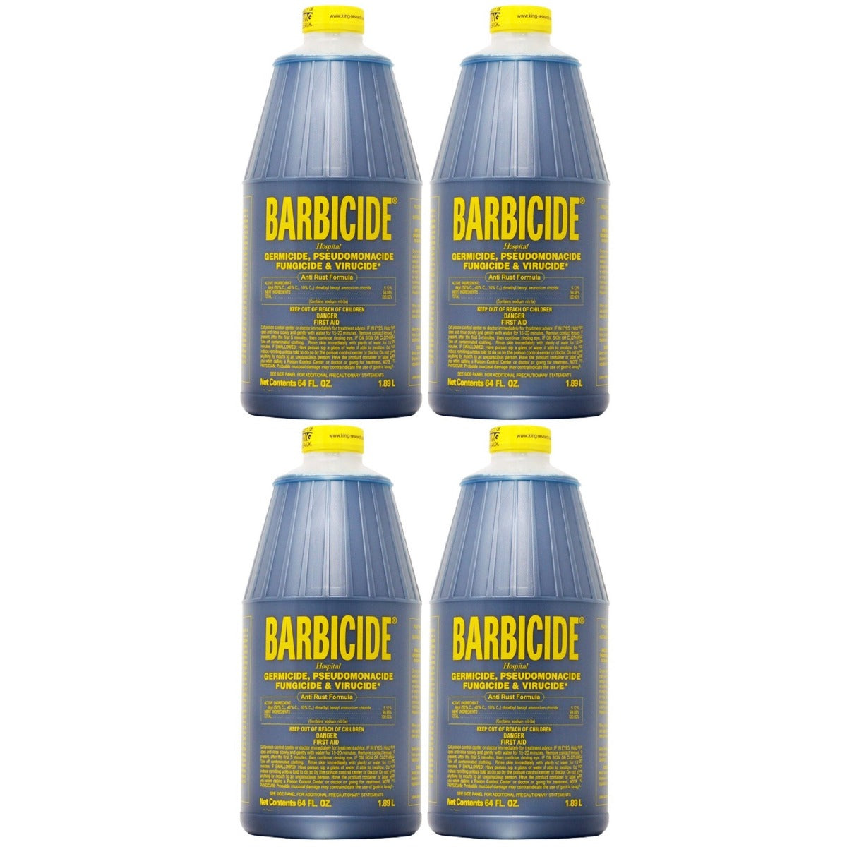 Barbicide Disinfectant 64 oz - 4 Pack (Bulk) — ibarber.com
