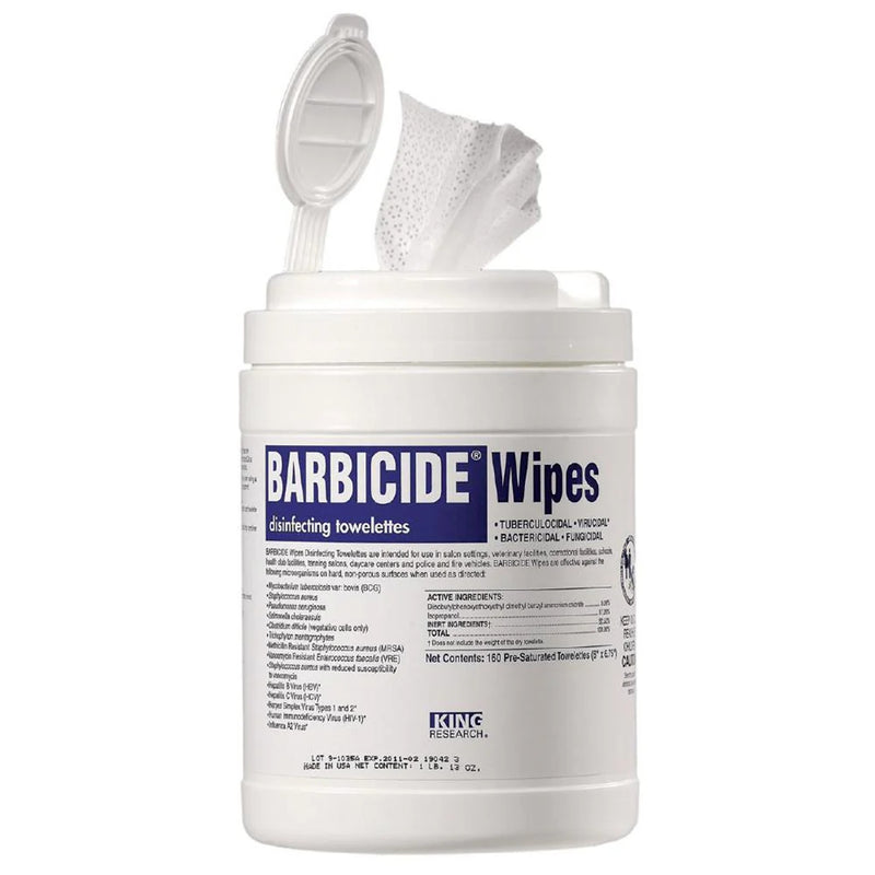 Barbicide Disinfecting 160 Wipes