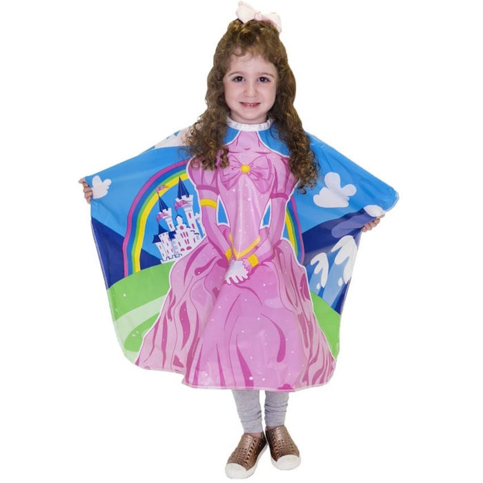 Betty Dain 2pk Princess & Astronaut Vinyl Kids Shampoo Cape #272