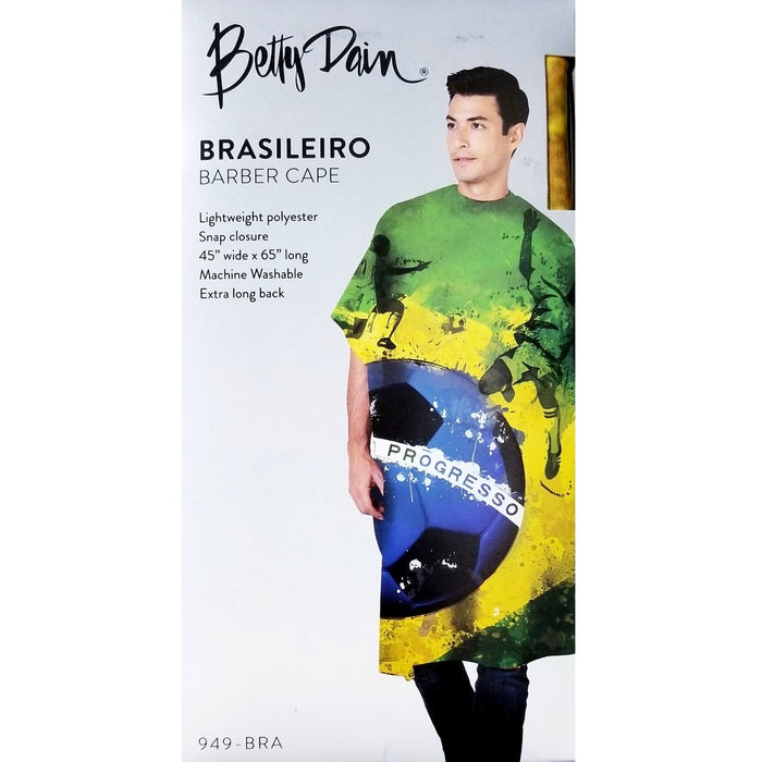 Betty Dain The International Cape Collection - Brasileiro Barber Cape #949-BRA