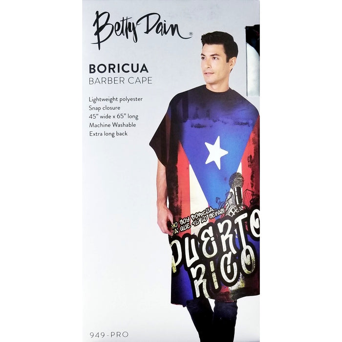 Betty Dain The International Cape Collection - Boricua Barber Cape #949-PRO