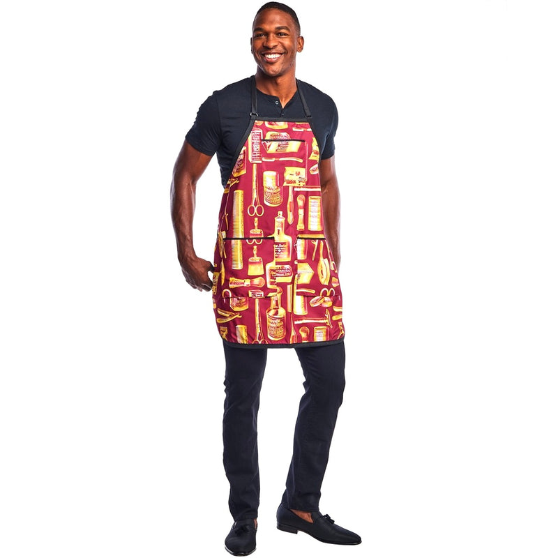 Betty Dain Vintage Gold Barber Aprons #172 [4 Color Options]
