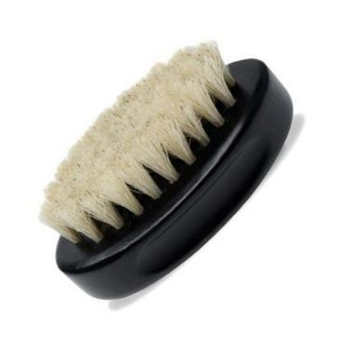 Black Ice 100% Horse Tail Hair Soft Beard Palm Brush #BIC208PS