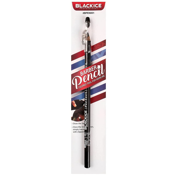 Black Ice Barber Pencil Black #BPEN001