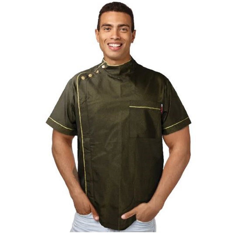 Black Ice Premium Barber Jackets - Rich Gold #BVE010GOL [S to 3XL Available]