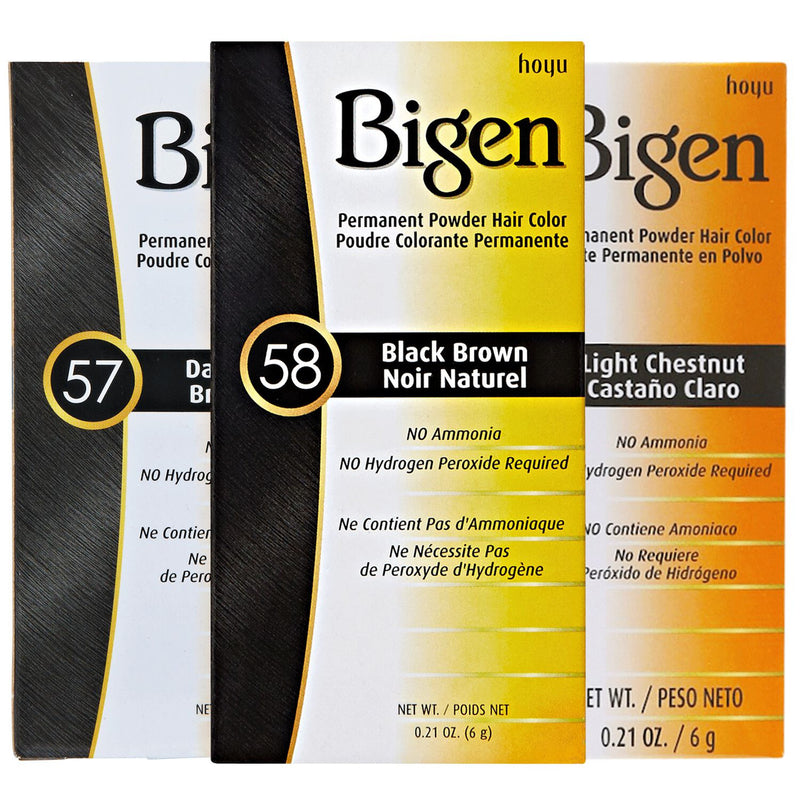 Bigen Permanent Powder Hair Color 0.21 oz [Various Color Options]