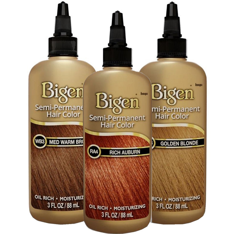 Bigen Semi Permanent Hair Color 3 oz [Various Color Options]
