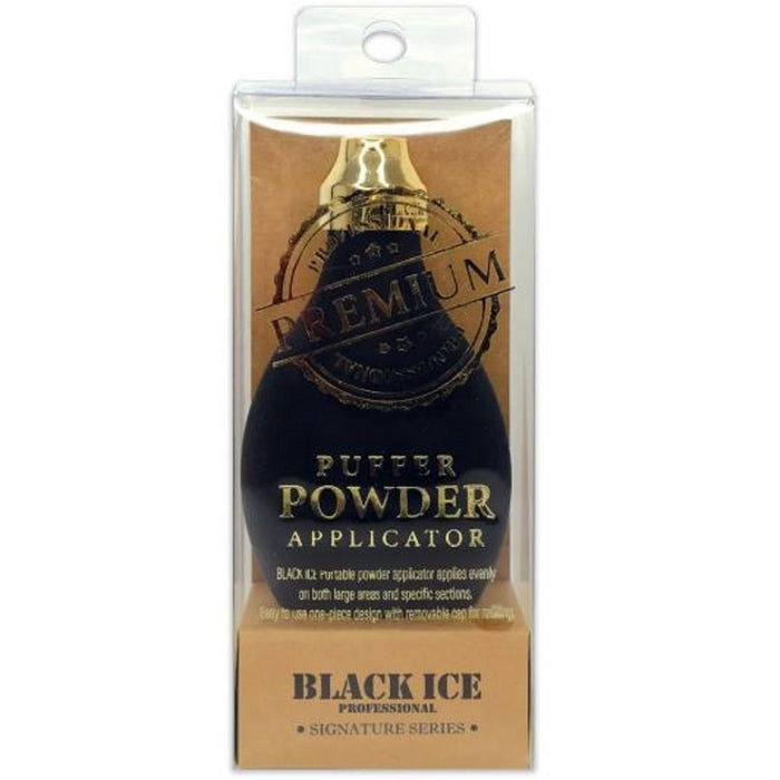 Black Ice Puffer Powder Applicator #BIC024