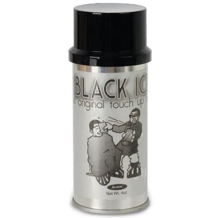 Black Ice Touch Up Hair Color Spray Black 4 oz