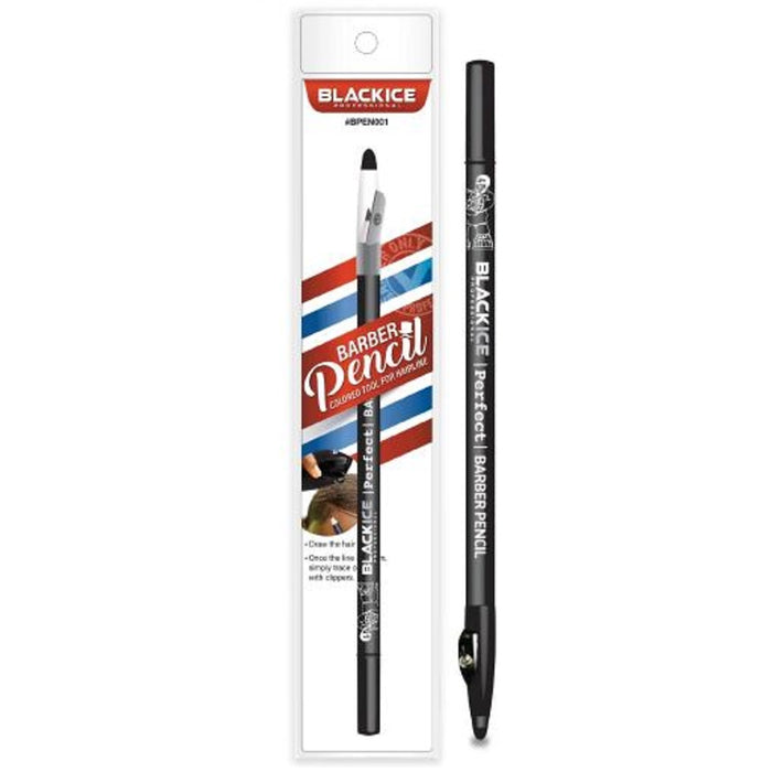 Black Ice Barber Pencil Black #BPEN001