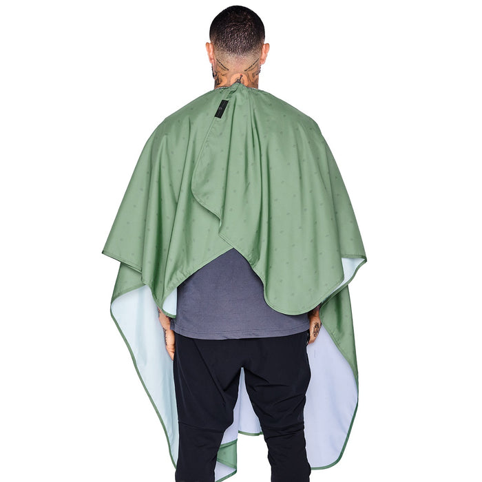 Barber Strong The Barber Cape - Barber Shield Green #BSC16-GRN