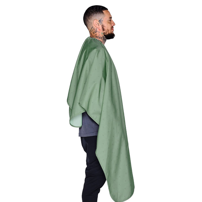 Barber Strong The Barber Cape - Barber Shield Green #BSC16-GRN