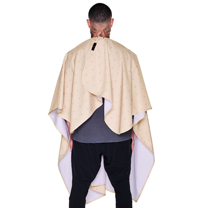 Barber Strong The Barber Cape - Barber Shield Khaki #BSC17-KHAKI