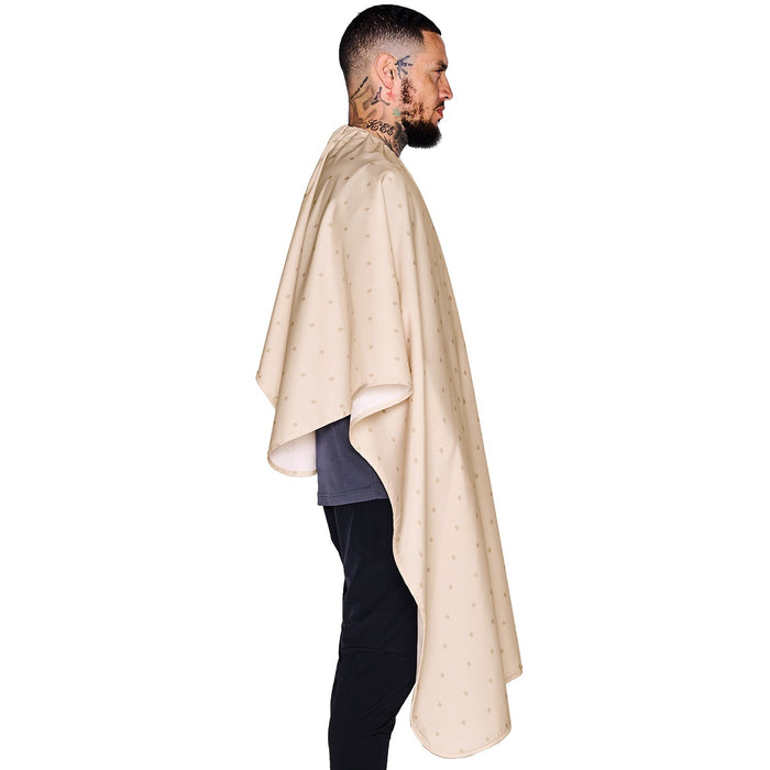 Barber Strong The Barber Cape - Barber Shield Khaki #BSC17-KHAKI