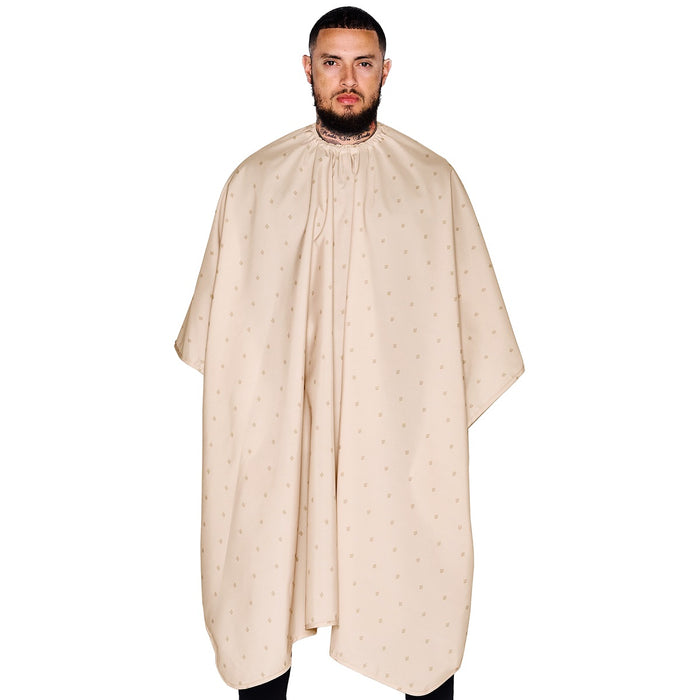 Barber Strong The Barber Cape - Barber Shield Khaki #BSC17-KHAKI