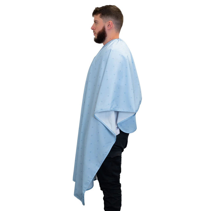 Barber Strong The Barber Cape - Barber Shield Arctic Blue #BSC19-ARC