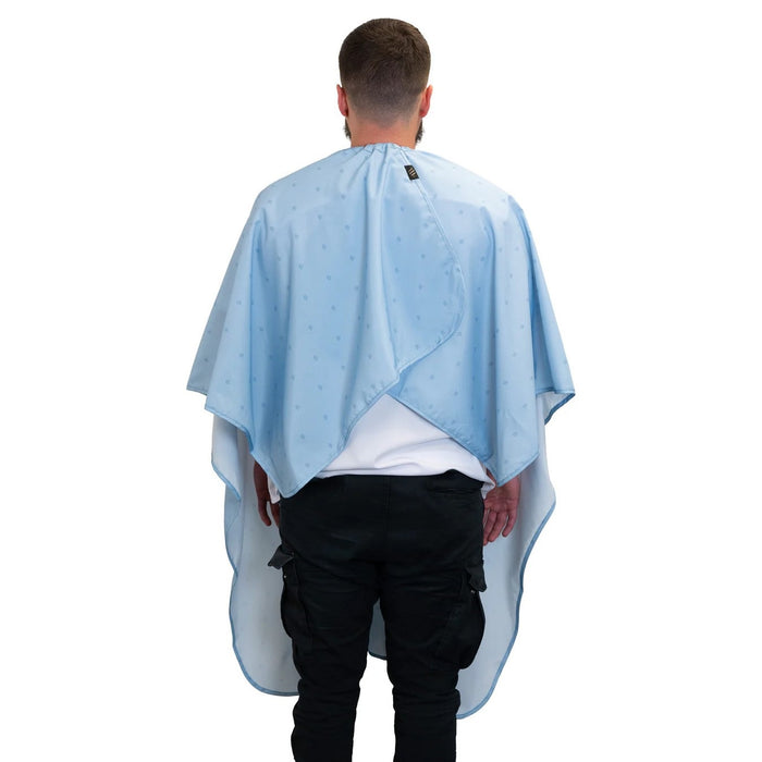 Barber Strong The Barber Cape - Barber Shield Arctic Blue #BSC19-ARC