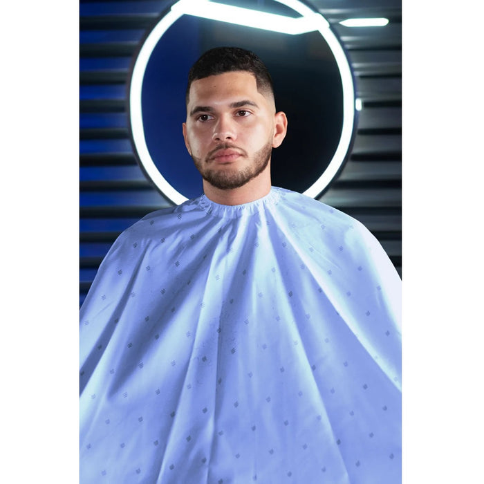 Barber Strong The Barber Cape - Barber Shield Arctic Blue #BSC19-ARC