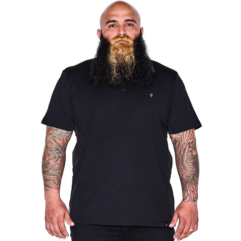 Barber Strong The Barber Tech Tees - Black #BST01-BLK [S to 5XL Available]