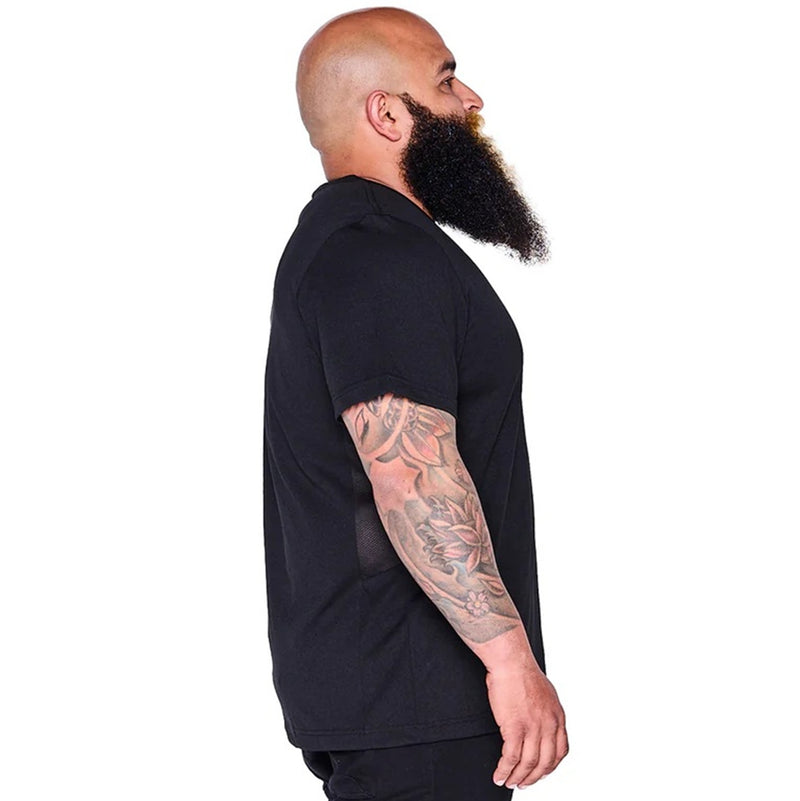 Barber Strong The Barber Tech Tees - Black #BST01-BLK [S to 5XL Available]