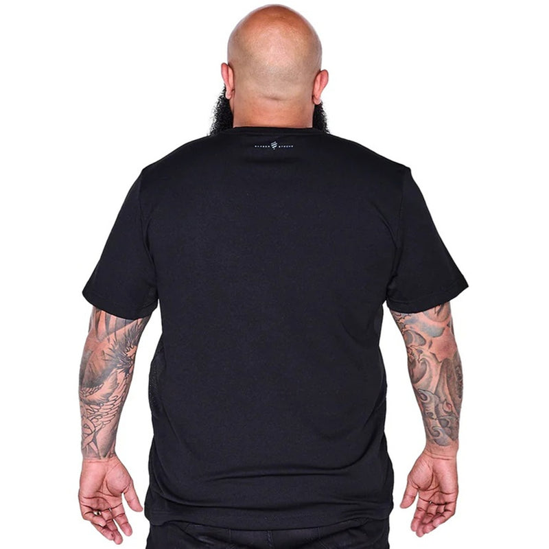 Barber Strong The Barber Tech Tees - Black #BST01-BLK [S to 5XL Available]