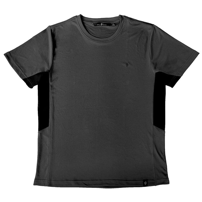 Barber Strong The Barber Tech Tee - Gunmetal Grey [S-5XL] #BST01-GRY