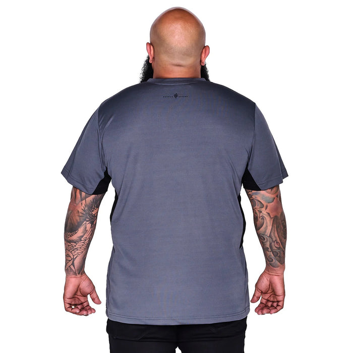 Barber Strong The Barber Tech Tees - Gunmetal Grey #BST01-GRY [S to 5XL Available]