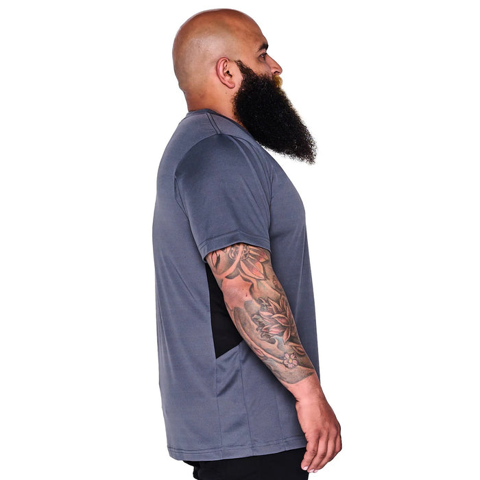 Barber Strong The Barber Tech Tees - Gunmetal Grey #BST01-GRY [S to 5XL Available]