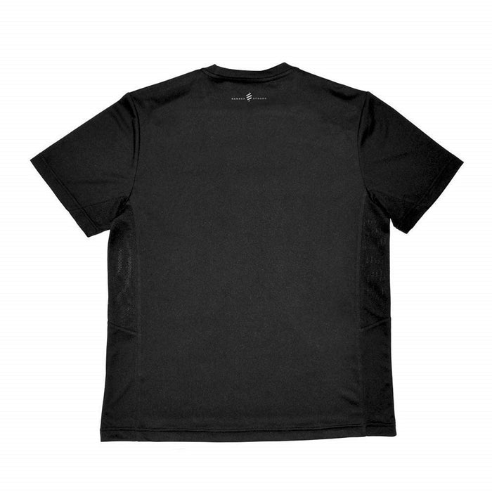 Barber Strong The Barber Tech Tee - Black [S-5XL] #BST01-BLK