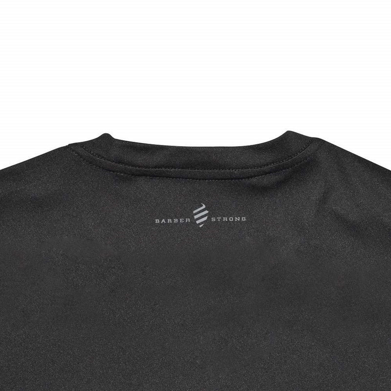 Barber Strong The Barber Tech Tees - Black #BST01-BLK [S to 5XL Available]