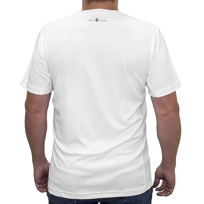 Barber Strong The Barber Tech Tee - White [S-5XL] #BST01-WHT